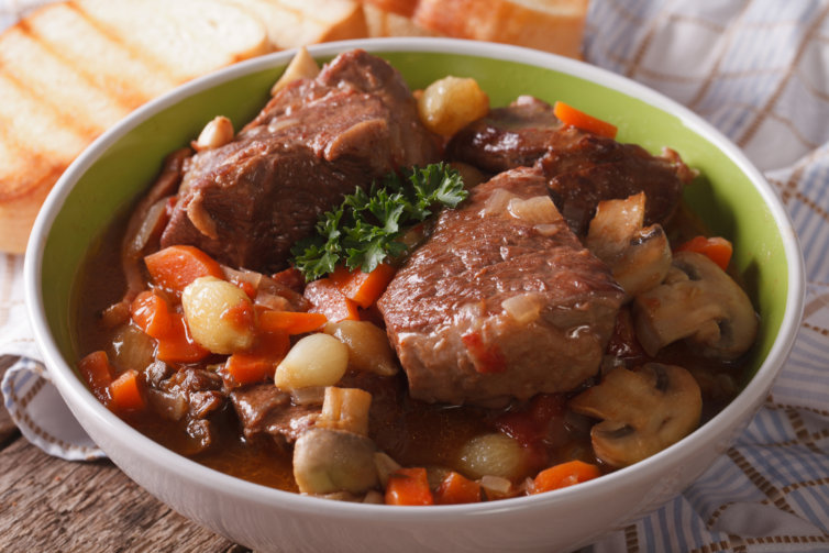 Bœuf braisé aux légumes