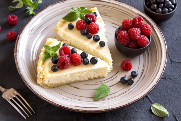 Cheese cake aux fruits rouges